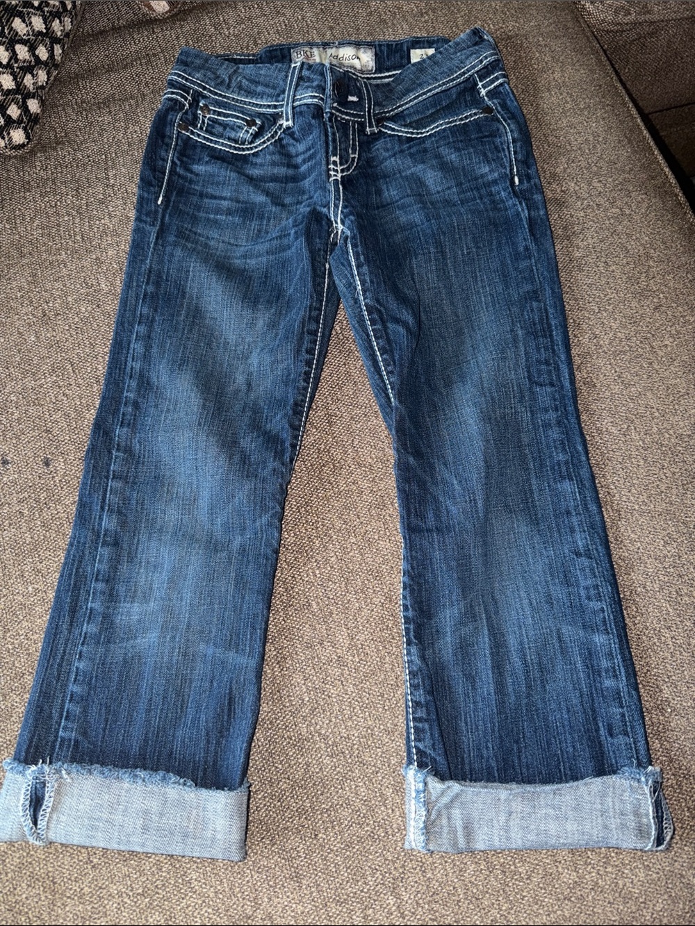 BKE DENIM ANKLE JEANS ADDISON SIZE 23
